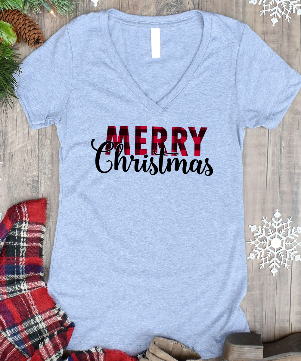 Plaid Merry Christmas